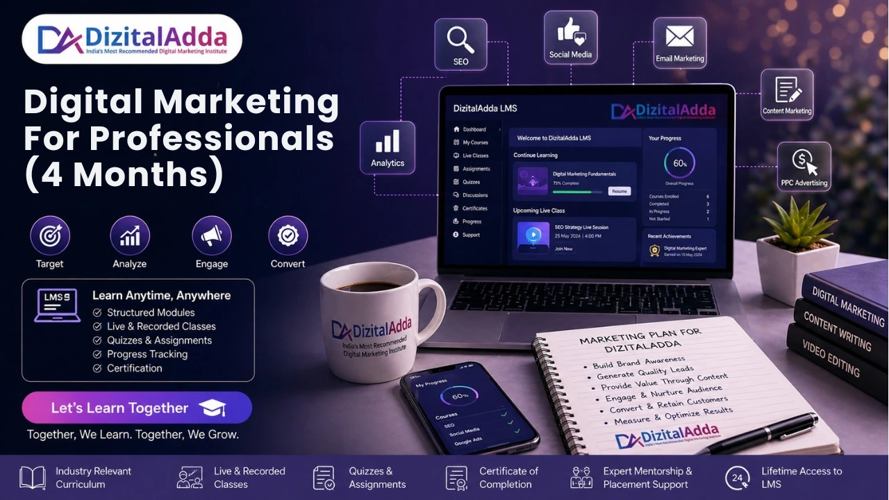 Digital Marketing for Professionals Course